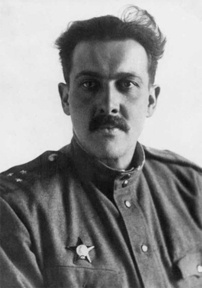 Артиллерист А. А. Ляпунов. 1944 год