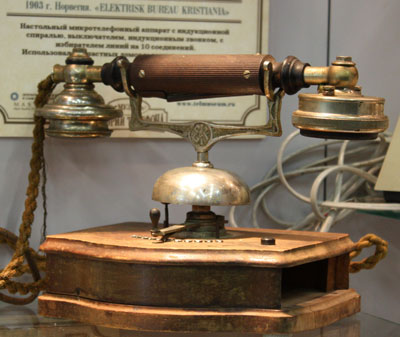 Телефонный аппарат 1903 г. Норвегия.