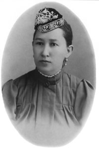Бабушка Б.И. Рамеева - Махубджамал Рамиева – Бурнаева (1866 – 1943)