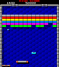 Скриншот из игры Arkanoid