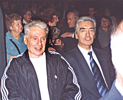 Маранц В.Г. и Васенков А.А. на 50-летии Пульсара, 7.10.2003 г.