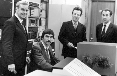 Разработчики ЦВС-2: А.Д. Смирнов, В.С. Криворученко, А.В. Пилюгин, А.А. Кузнецов