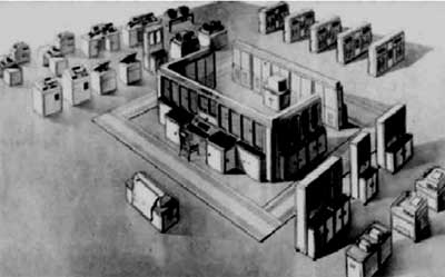 Универсальная ЭВМ «Урал-4» для планово-экономических расчетов (1961 г.)  