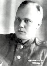 Майор А. И. Белов (май 1945 г.)