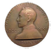 Памятная бронзовая медаль Дудделя (Duddell medal)