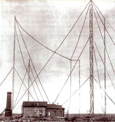 Радиостанция в Царском Селе, 1915 г.