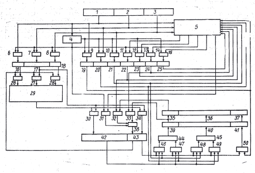 схема устройства управления вычислительной машины