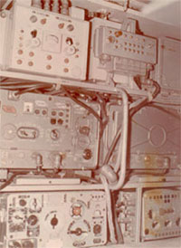 Radio-master's section of Electronic Computing Complex (ECC) Beta-3m