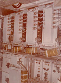 Rear section of Electronic Computing Complex (ECC) Beta-3m