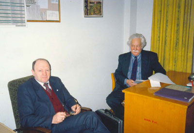 Years later: E. Lyubimsky and I. Zadykhailo