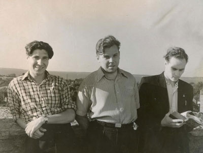 At student practical training; Estonia, Tallinn 1956