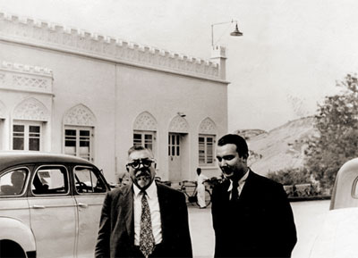 Norbert Wiener and Sergey Mergelyan in India