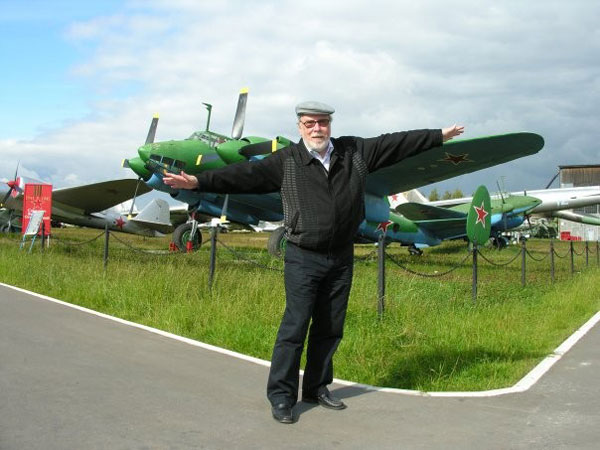 Сентябрь 2005. Центральный музей ВВС в Монино. Никлаус Вирт