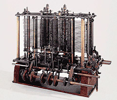 Часть Аналитической машины – “мельница” и печатающее устройство